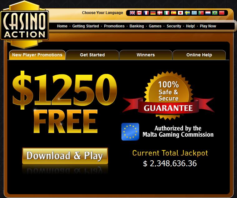 CASINO REWARDS PROGRAM: Casino Action