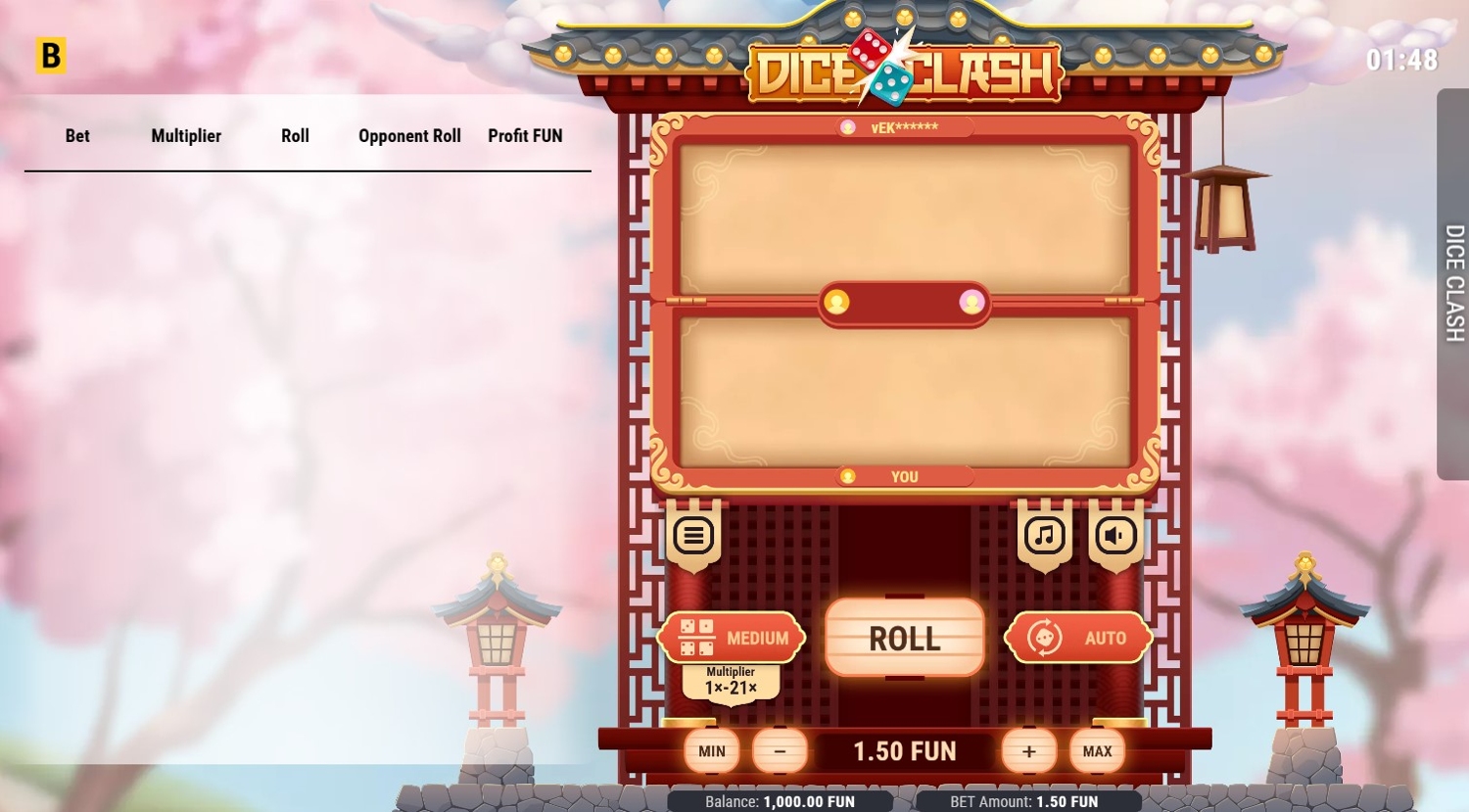Dice Clash Demo Play Free Casino Game